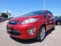 Red Candy Metallic 2011 Ford Fiesta SEL Sedan