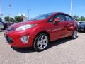 Red Candy Metallic - Fiesta SEL Sedan Photo No. 2