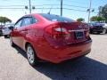 Red Candy Metallic - Fiesta SEL Sedan Photo No. 4