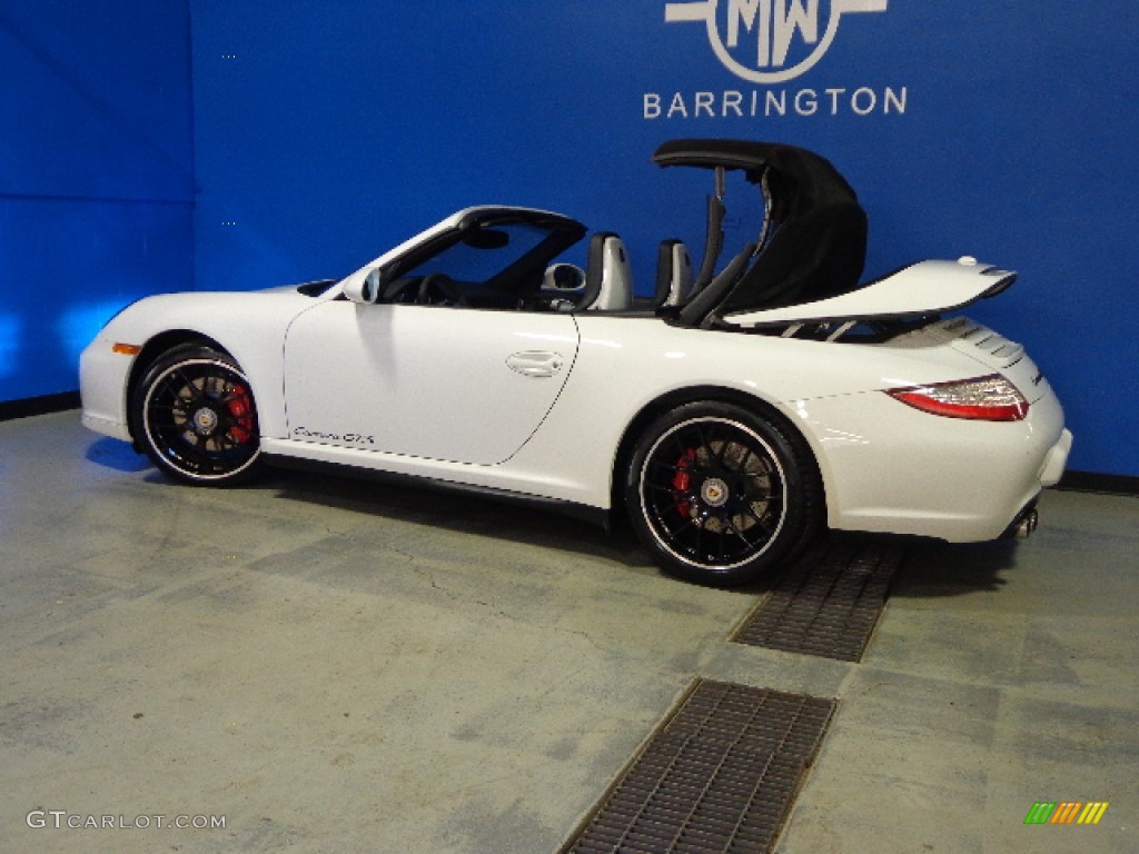 2012 911 Carrera GTS Cabriolet - Carrara White / Black Leather w/Alcantara photo #8