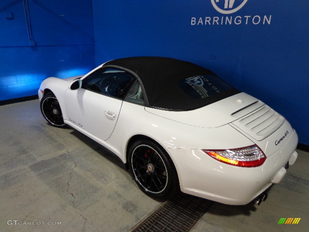 2012 911 Carrera GTS Cabriolet - Carrara White / Black Leather w/Alcantara photo #10