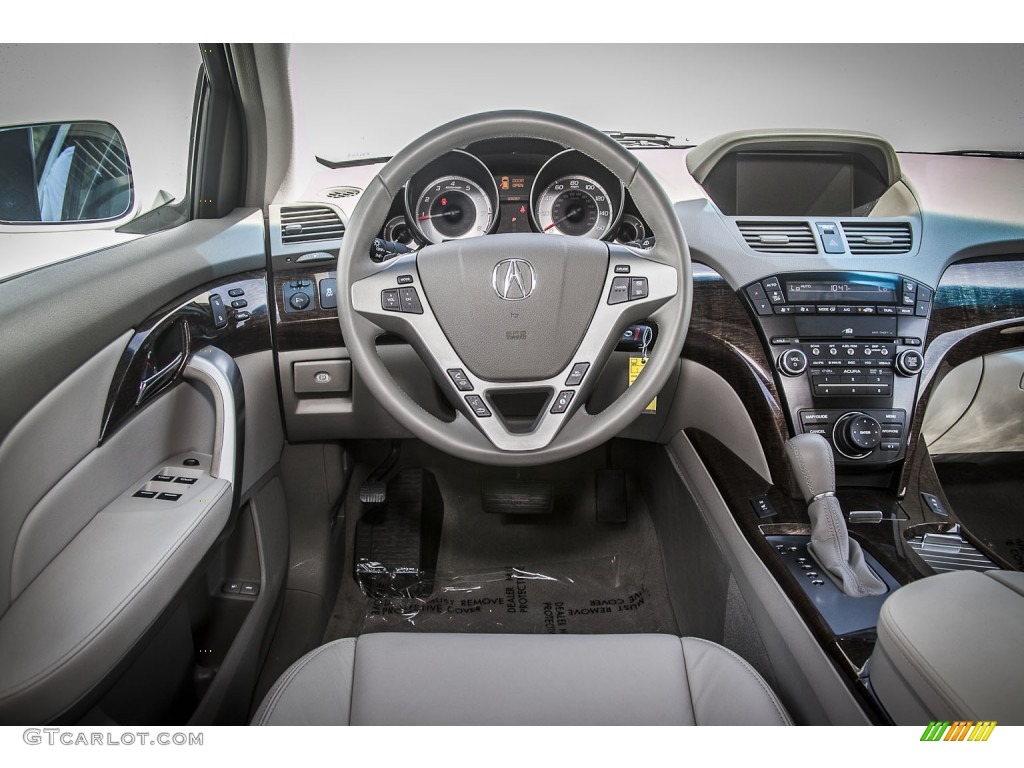 2011 Acura MDX Technology Taupe Dashboard Photo #81522515