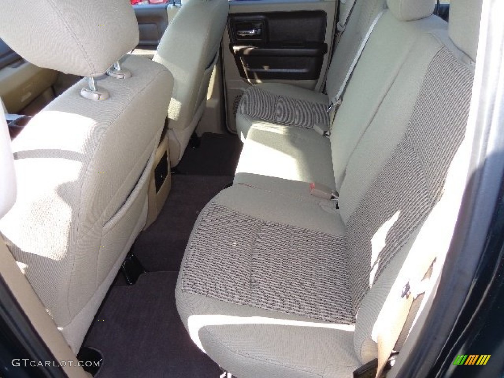 2011 Dodge Ram 1500 SLT Quad Cab Rear Seat Photo #81522938