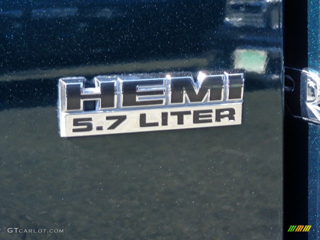 2011 Ram 1500 SLT Quad Cab - Hunter Green Pearl / Light Pebble Beige/Bark Brown photo #24