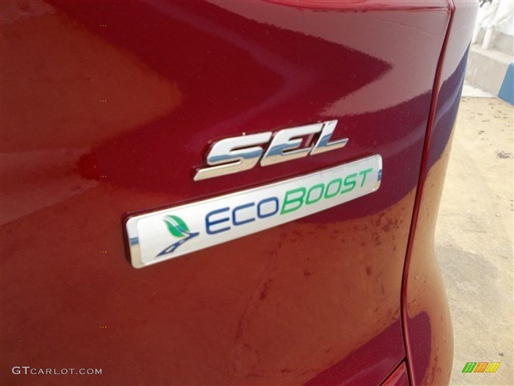2013 Escape SEL 1.6L EcoBoost - Ruby Red Metallic / Medium Light Stone photo #6