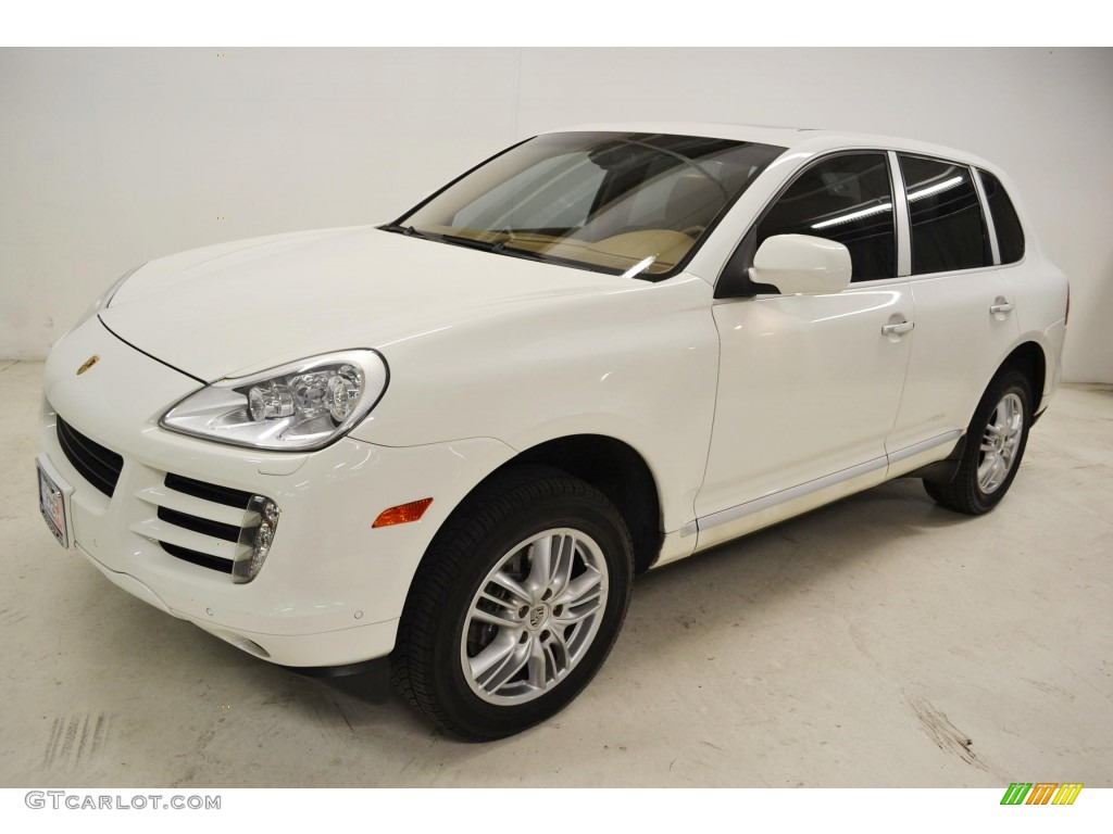 Sand White 2008 Porsche Cayenne Tiptronic Exterior Photo #81523658