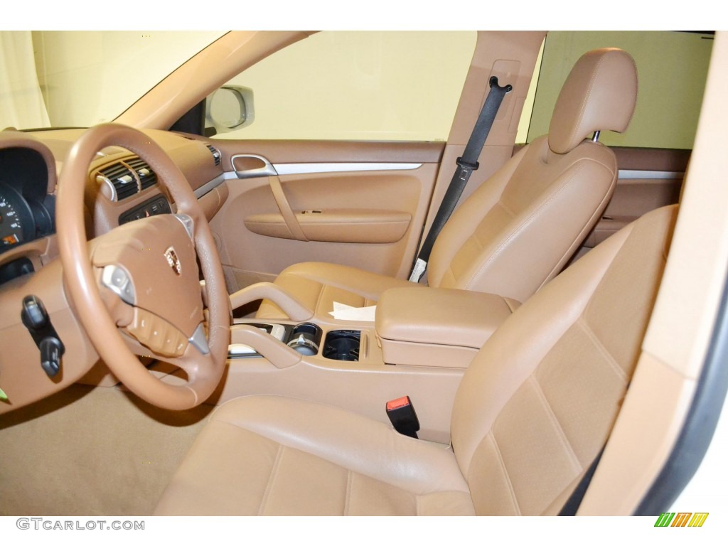 Havanna/Sand Beige Interior 2008 Porsche Cayenne Tiptronic Photo #81523814