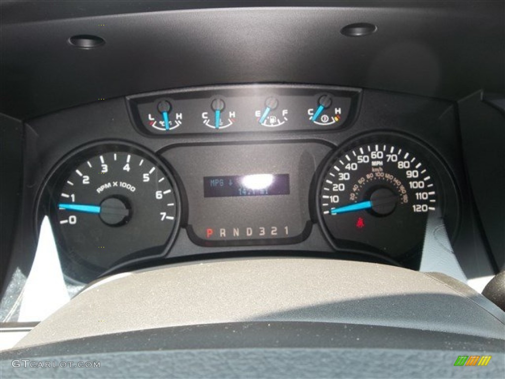 2013 Ford F150 XL Regular Cab Gauges Photo #81524009