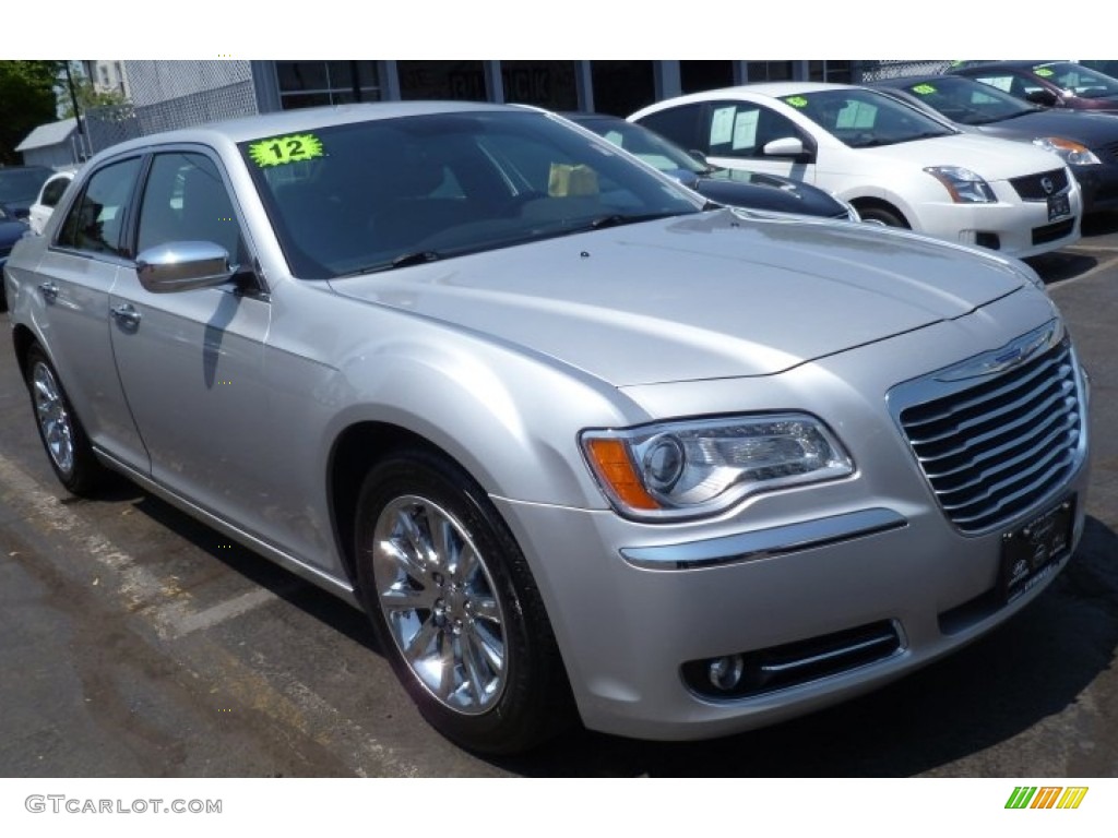 2012 300 Limited - Bright Silver Metallic / Black photo #1