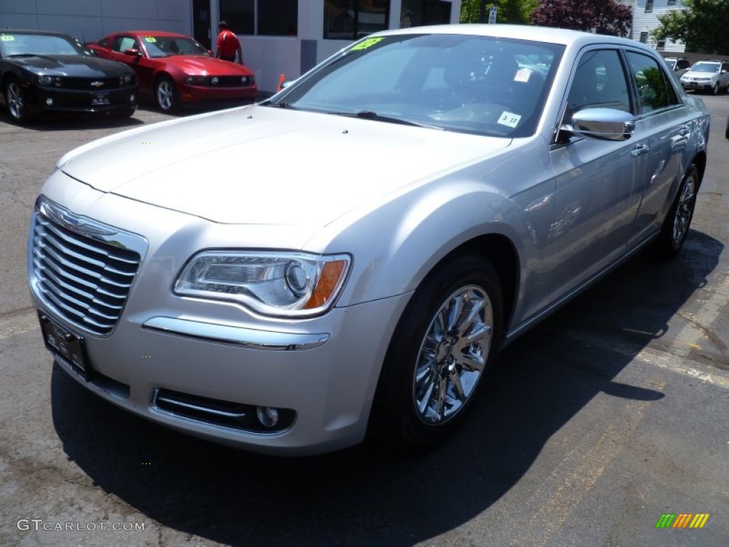 2012 300 Limited - Bright Silver Metallic / Black photo #3