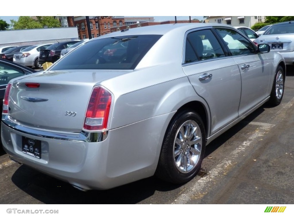 2012 300 Limited - Bright Silver Metallic / Black photo #5