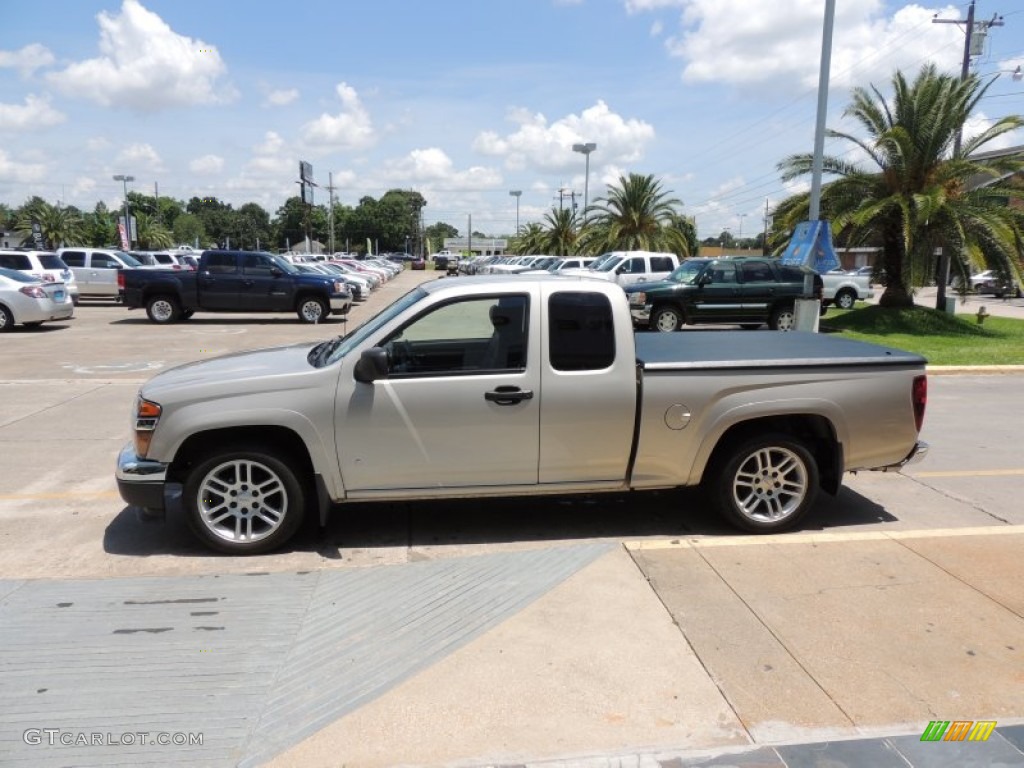 Silver Birch Metallic 2007 GMC Canyon SLE Extended Cab Exterior Photo #81527087