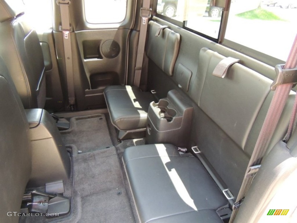 2007 GMC Canyon SLE Extended Cab Rear Seat Photo #81527198