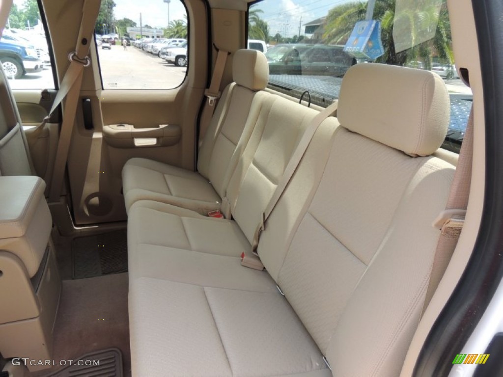 Light Cashmere/Dark Cashmere Interior 2012 Chevrolet Silverado 1500 LT Extended Cab 4x4 Photo #81527783