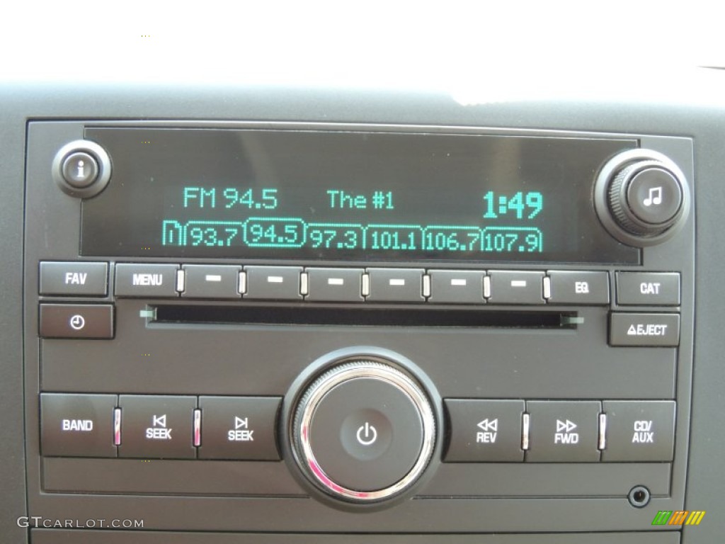 2012 Chevrolet Silverado 1500 LT Extended Cab 4x4 Audio System Photos