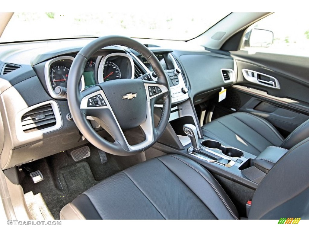 Jet Black Interior 2013 Chevrolet Equinox LTZ AWD Photo #81528204