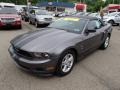 2011 Sterling Gray Metallic Ford Mustang V6 Convertible  photo #4