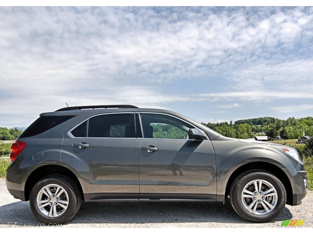2013 Equinox LT AWD - Steel Green Metallic / Jet Black photo #6