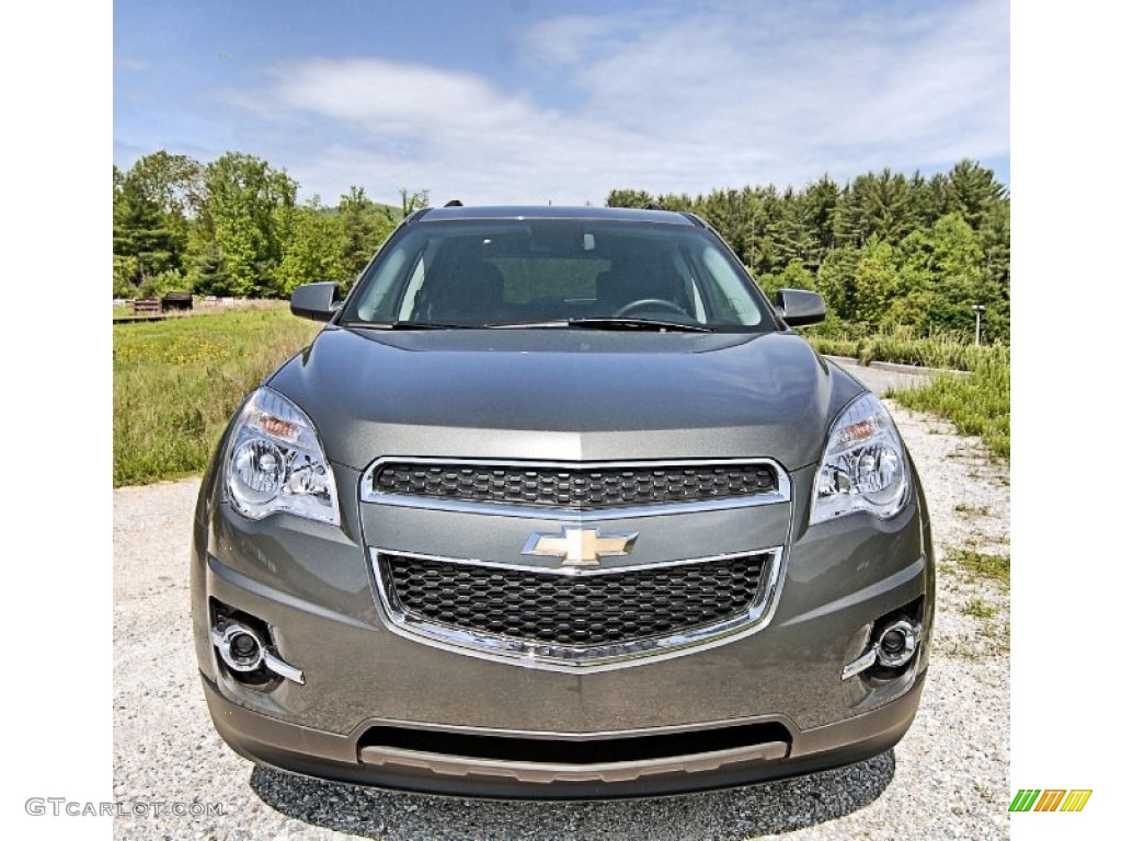 2013 Equinox LT AWD - Steel Green Metallic / Jet Black photo #7