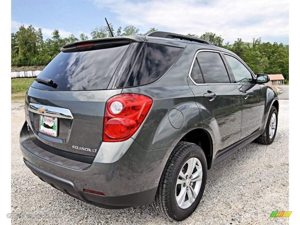 2013 Equinox LT AWD - Steel Green Metallic / Jet Black photo #9