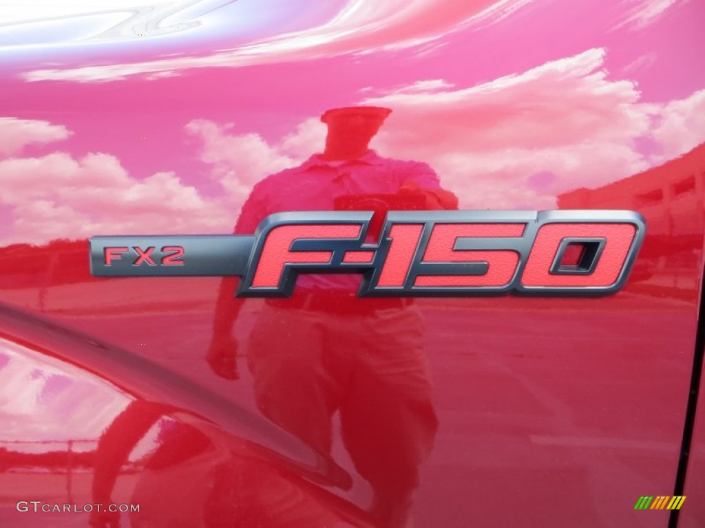 2013 F150 FX2 SuperCrew - Ruby Red Metallic / FX Sport Appearance Black/Red photo #12
