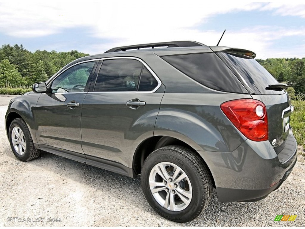 2013 Equinox LT AWD - Steel Green Metallic / Jet Black photo #10