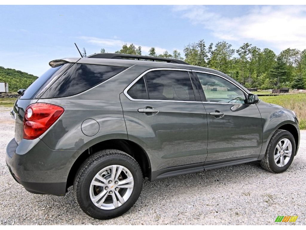 2013 Equinox LT AWD - Steel Green Metallic / Jet Black photo #11