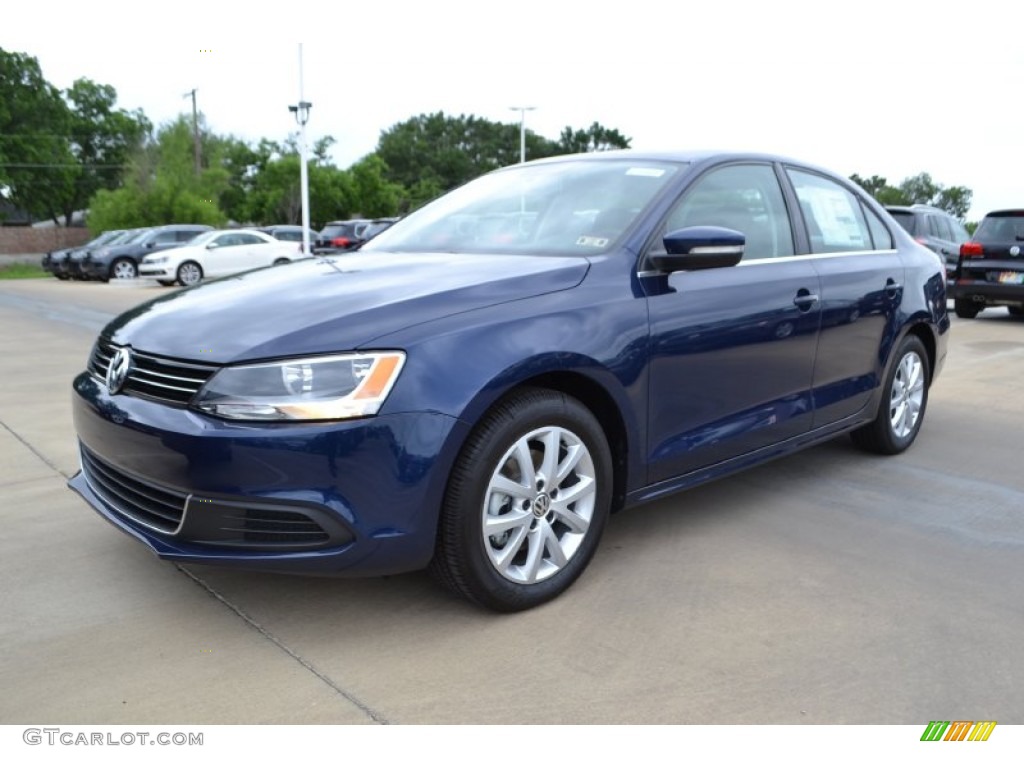 Tempest Blue Metallic 2013 Volkswagen Jetta SE Sedan Exterior Photo #81528849