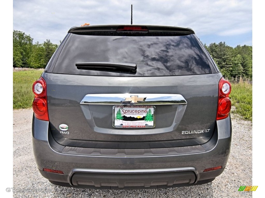 2013 Equinox LT AWD - Steel Green Metallic / Jet Black photo #12