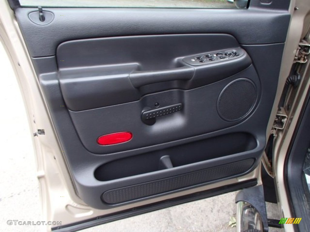 2003 Ram 1500 SLT Quad Cab 4x4 - Light Almond Pearl / Dark Slate Gray photo #12