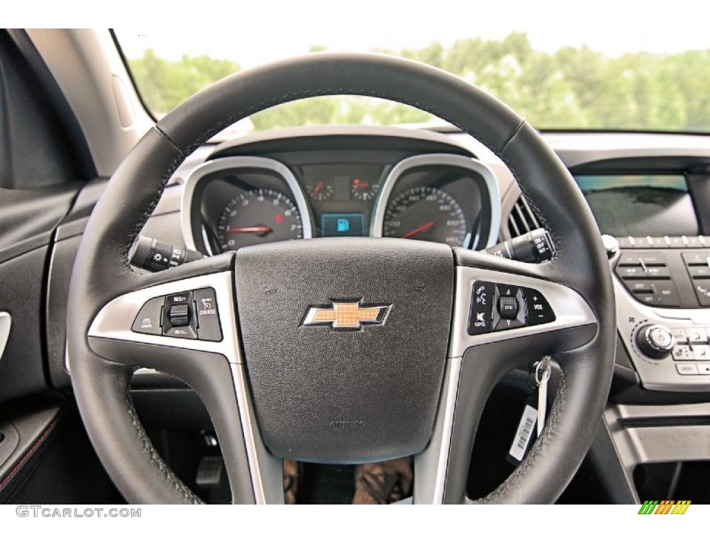 2013 Equinox LT AWD - Steel Green Metallic / Jet Black photo #19