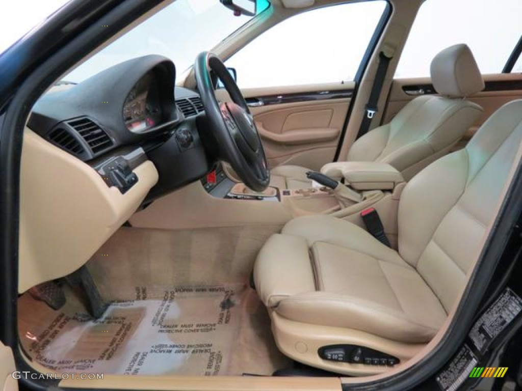 Sand Interior 2000 BMW 3 Series 323i Wagon Photo #81529495