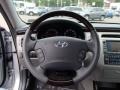 2010 Hyundai Azera Gray Interior Steering Wheel Photo