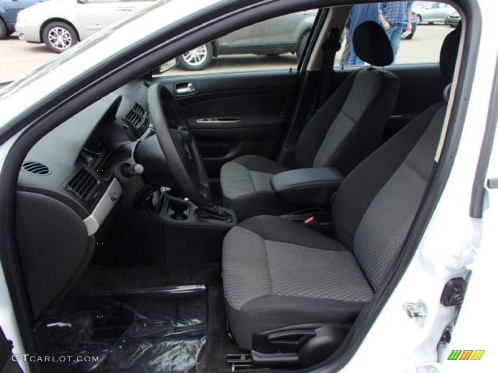 Ebony Interior 2009 Chevrolet Cobalt LT Sedan Photo #81529924