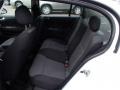 2009 Chevrolet Cobalt Ebony Interior Rear Seat Photo