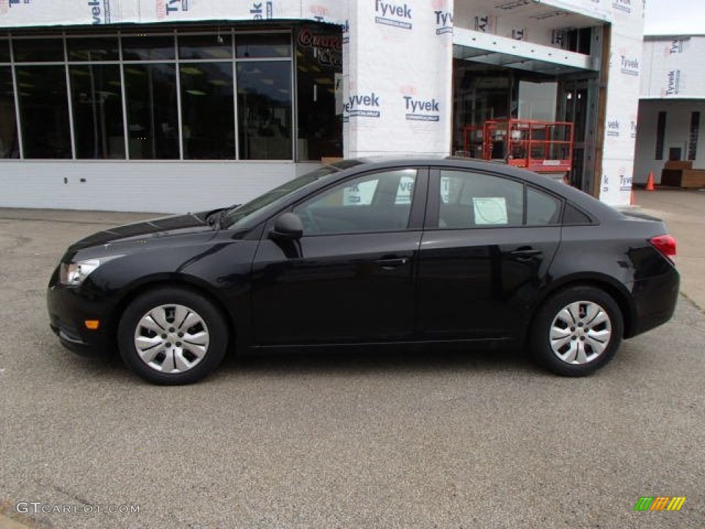 2013 Cruze LS - Black Granite Metallic / Jet Black/Medium Titanium photo #5