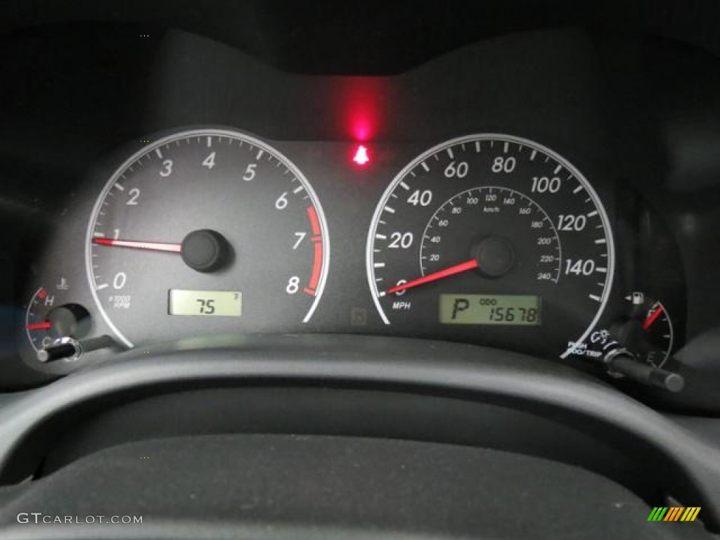 2012 Toyota Corolla LE Gauges Photo #81530402
