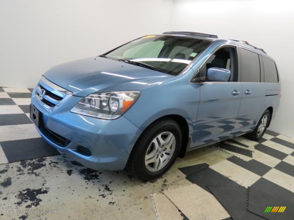 Havasu Blue Metallic 2006 Honda Odyssey EX-L Exterior Photo #81530879