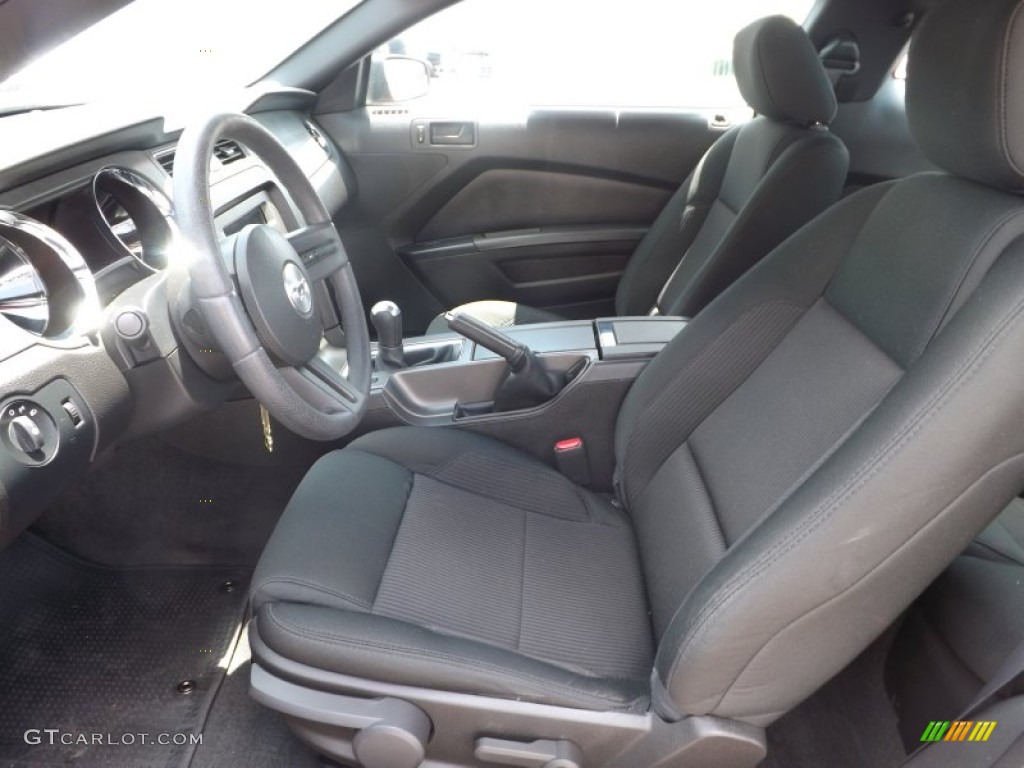 2010 Ford Mustang V6 Premium Coupe Front Seat Photo #81531581
