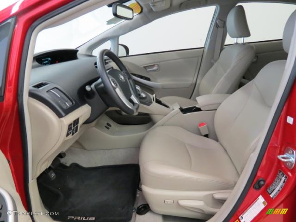 Bisque Interior 2011 Toyota Prius Hybrid V Photo #81531689