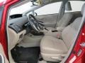 Bisque 2011 Toyota Prius Hybrid V Interior Color