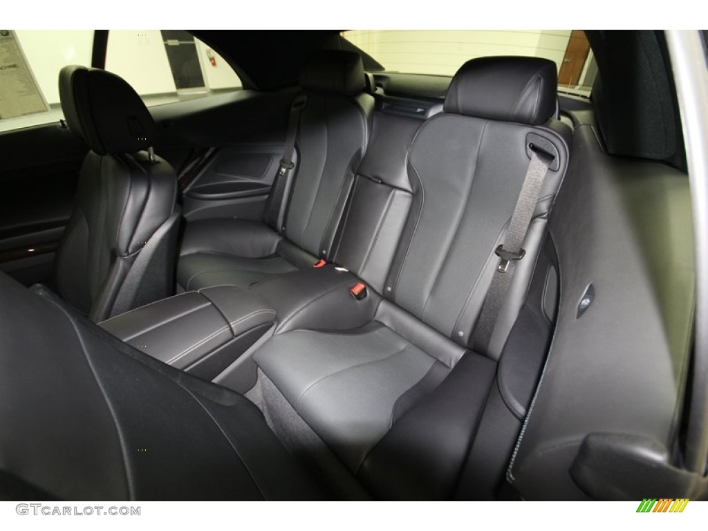 Black Interior 2014 BMW 6 Series 650i Convertible Photo #81532008