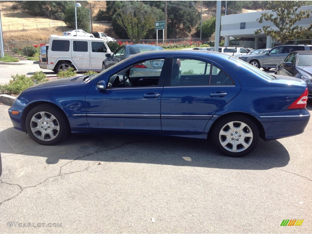 Orion Blue Metallic 2005 Mercedes-Benz C 240 Sedan Exterior Photo #81532131