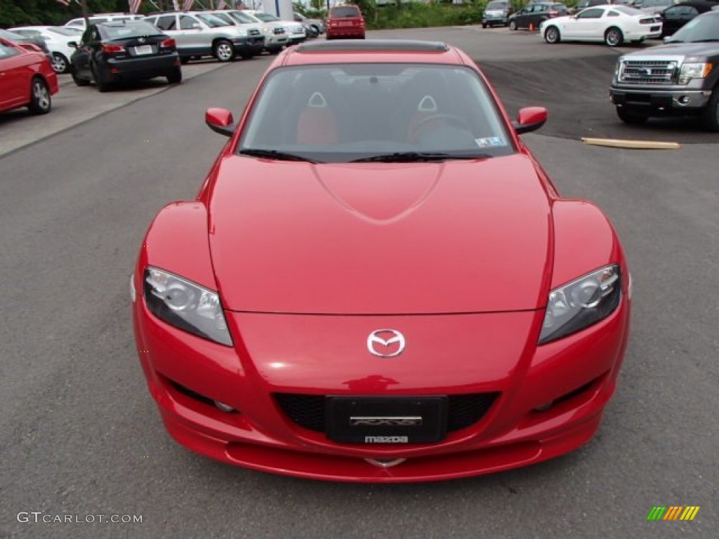 2006 RX-8  - Velocity Red Mica / Black/Red photo #3