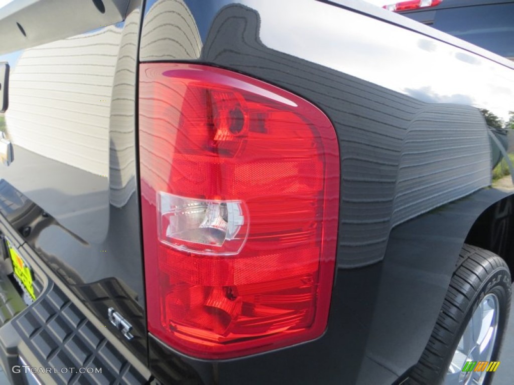 2012 Silverado 1500 LTZ Extended Cab - Black / Ebony photo #16