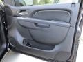 Ebony 2012 Chevrolet Silverado 1500 LTZ Extended Cab Door Panel