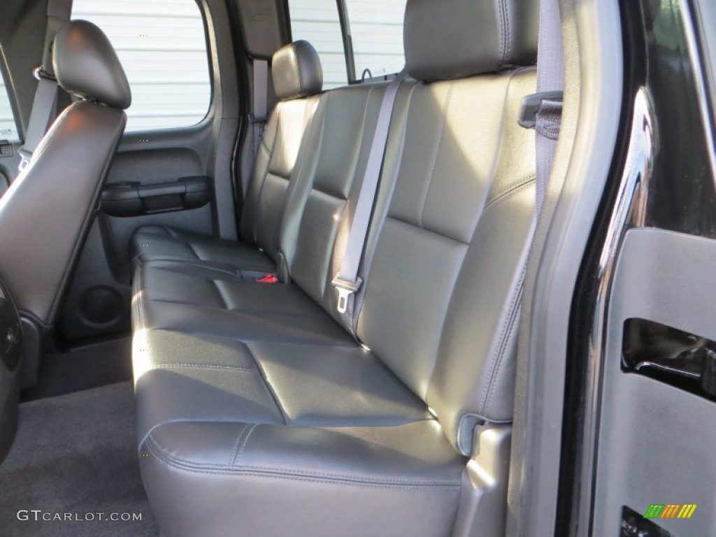 2012 Chevrolet Silverado 1500 LTZ Extended Cab Rear Seat Photo #81532985