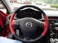 Black/Red 2006 Mazda RX-8 Standard RX-8 Model Steering Wheel