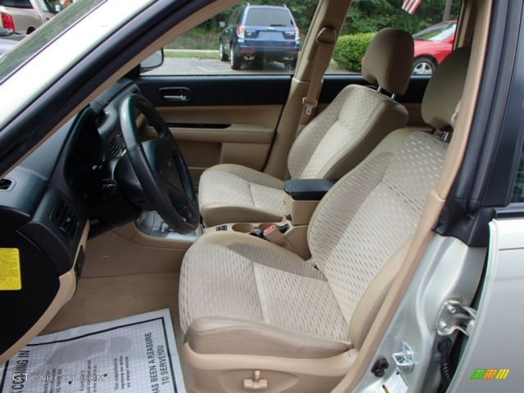 2005 Subaru Forester 2.5 XS Front Seat Photo #81533714