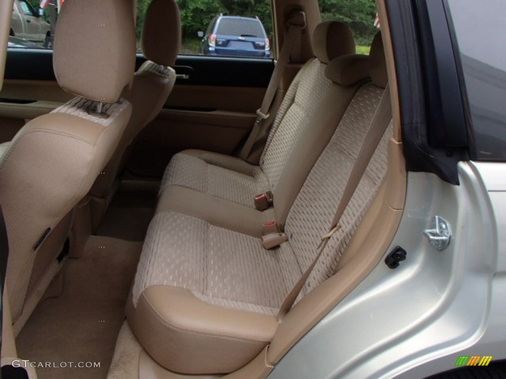 2005 Subaru Forester 2.5 XS Rear Seat Photo #81533750